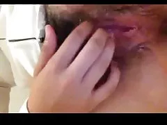 Szőrös érett punci nedves